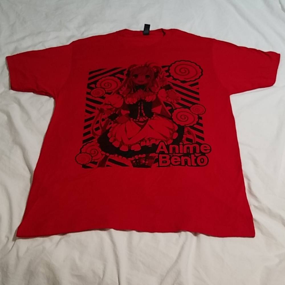 Anime Bento Red Tshirt